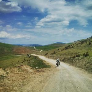 Peshter highlands. A typical track.