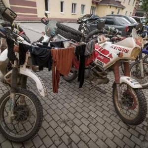 Who says motorcycles aren't versatile?
