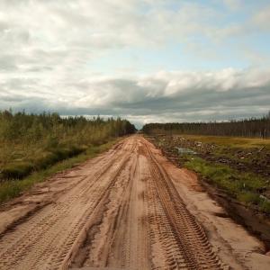 Road around Бадья