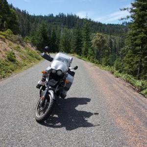 Back mountain roads in Oregon