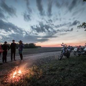 Camping in Ukraine (near Glukhov)