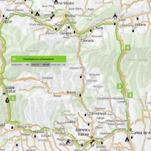 Map of route no. 23