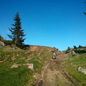 Peshter highlands. A typical track.