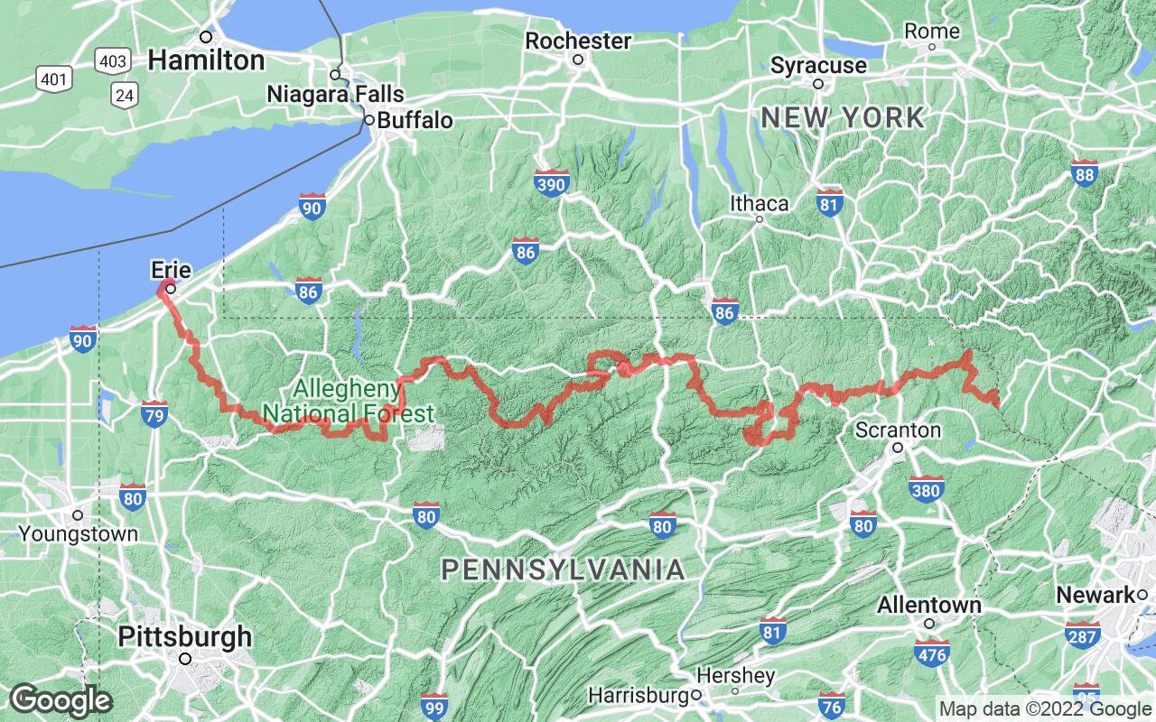 ADVTracks · Cross PA adventure trail